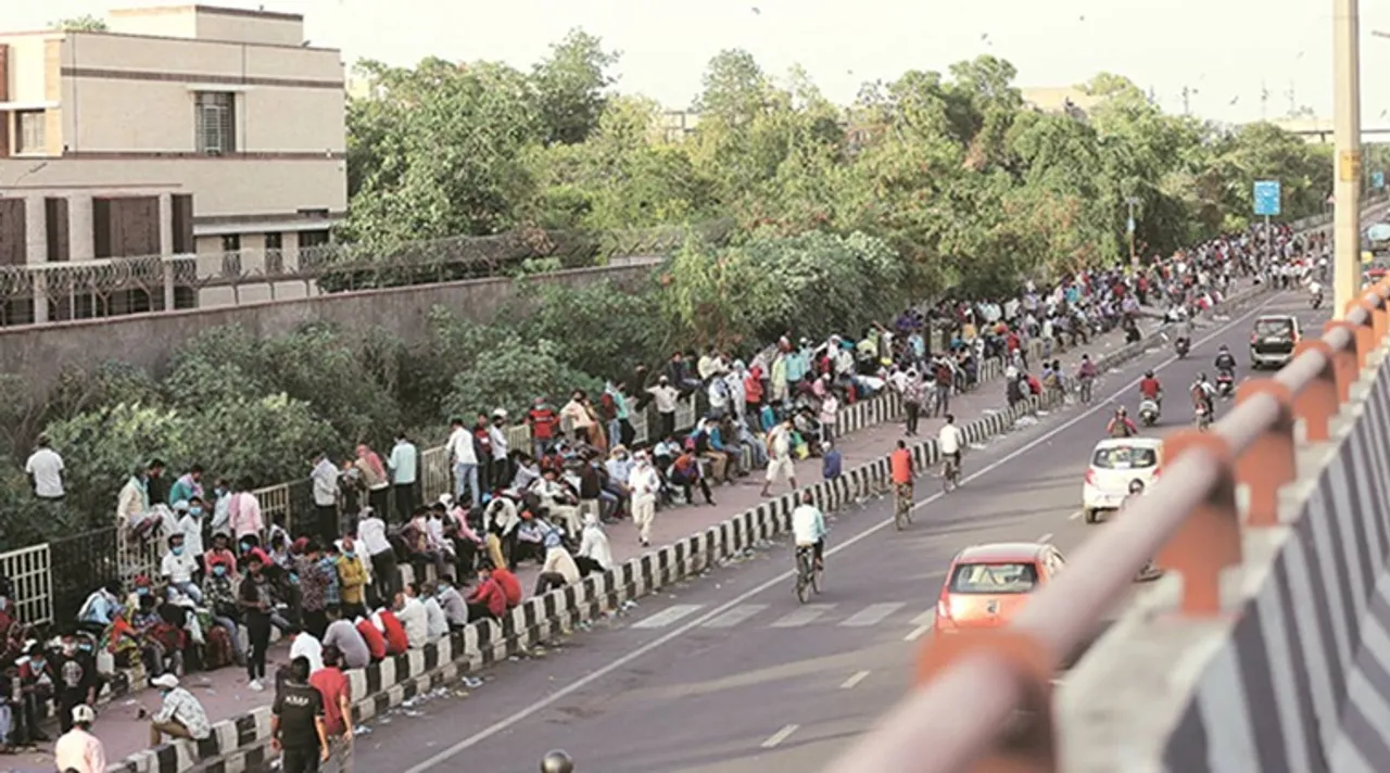 migrant labourers india lockdown, পরিযায়ী শ্রমিক