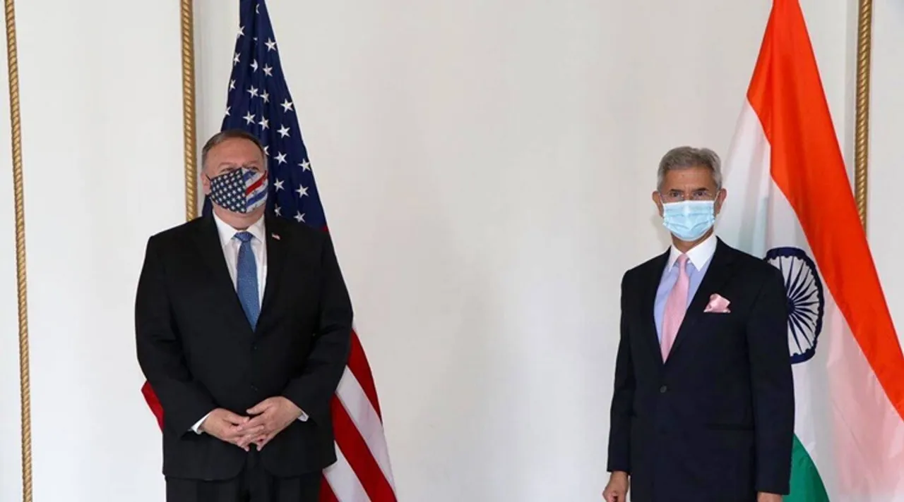jaishankar meets mike pompeo, জয়শংকর, মাইক পম্পেও