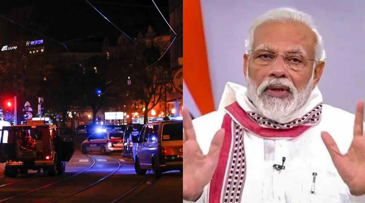 Vienna terror attack PM modi