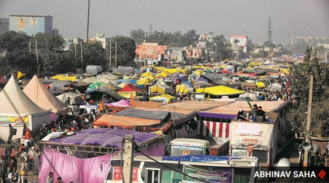 farmers protest, কৃষক