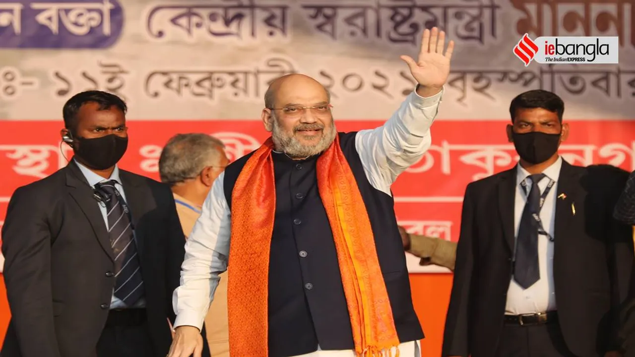 Amit Shah, Bengal Poll, 1st Phase Election