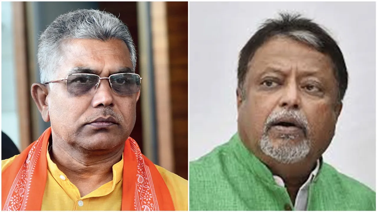 Dilip Ghosh, Mukul Roy, BJP, TMC