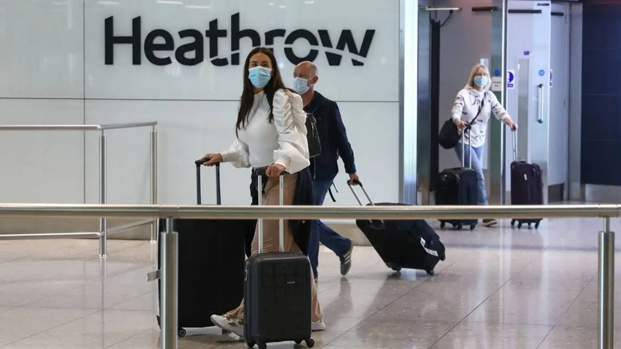 Heathrow Airport, London, Britain, India, Coronavirus