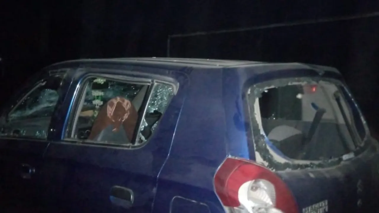 Dilip Ghosh's Convoy Attack, Sitalkuchi, BJP, TMC, Fourth Phase of Bengal Election