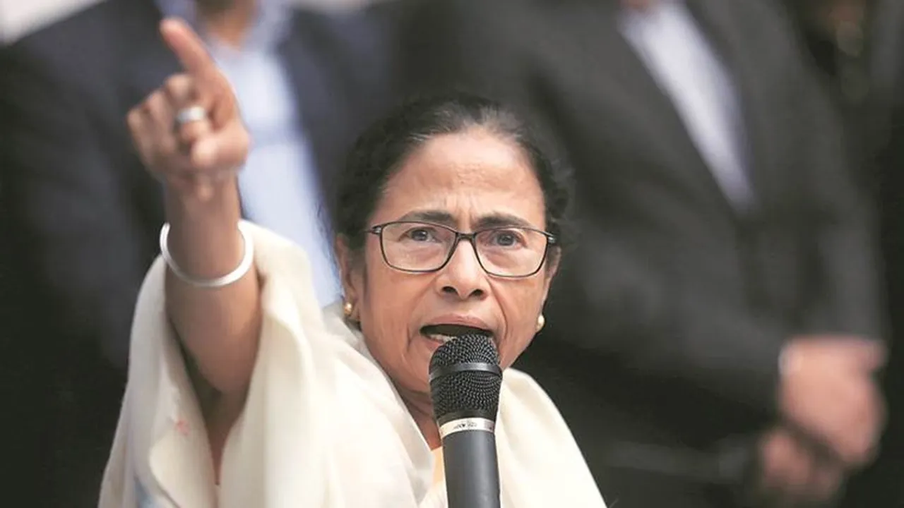 bjp is monkey without tail says mamata banerjee