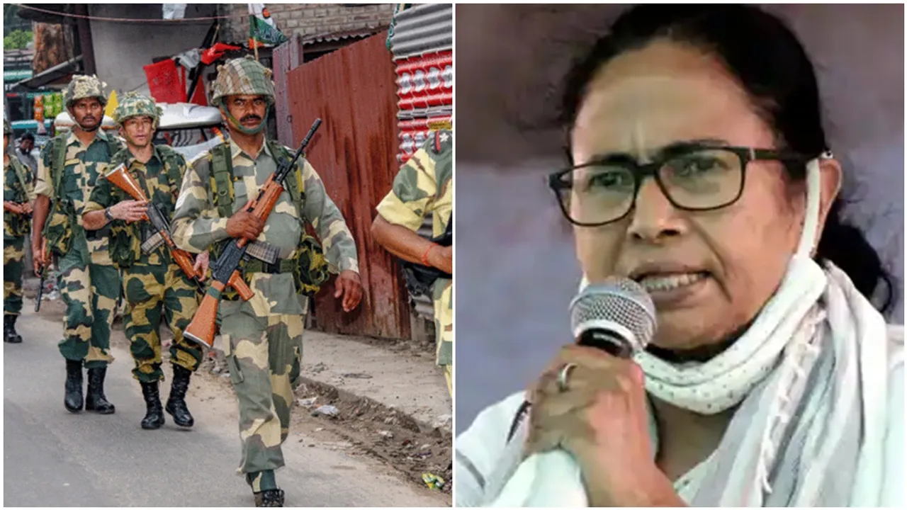 mamata on central foce west bengal election 2021