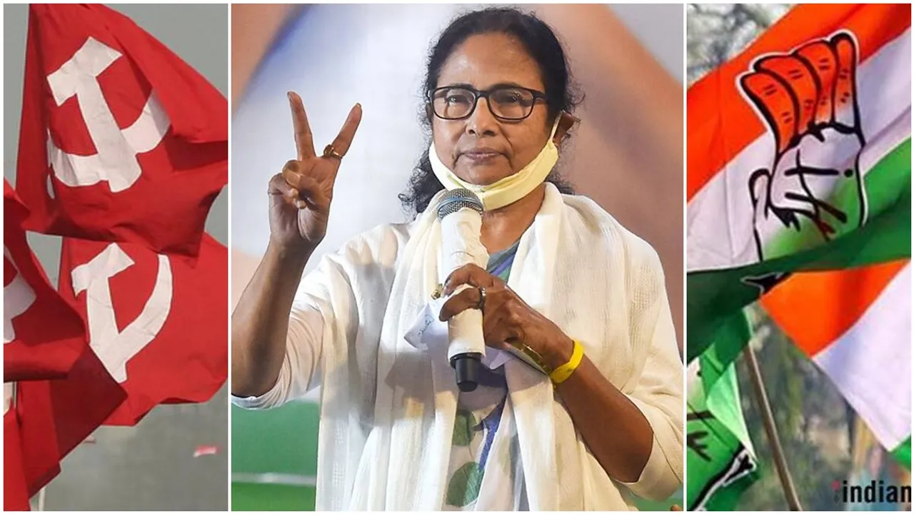 mamata on left congress zero