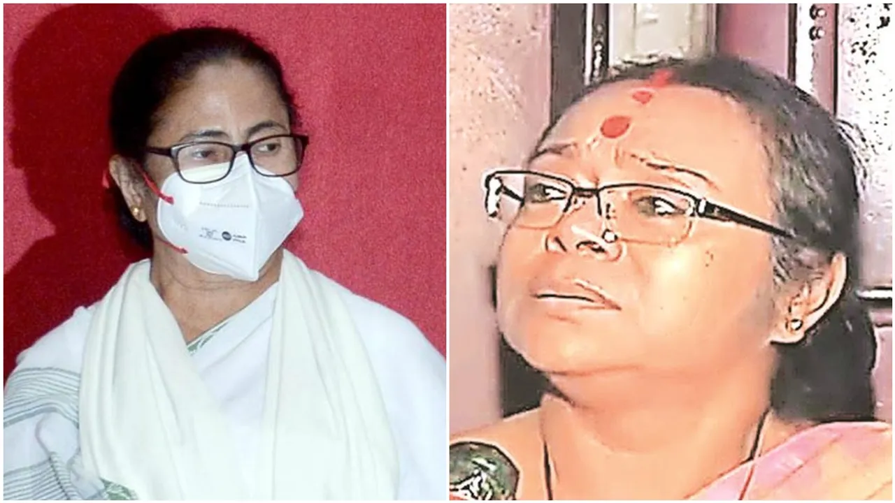 sonali guha meets mamata banerjee