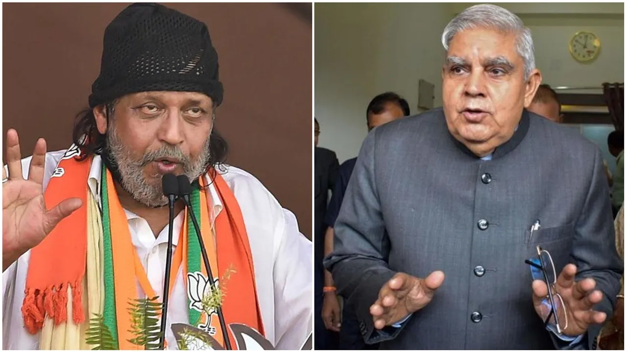 mithun chakrabarty governor jagdeep dhankhar meet