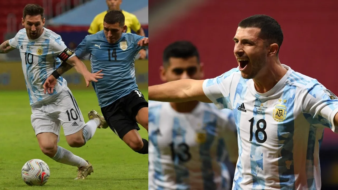 Copa America Argentina vs Uruguay Lionel Messi
