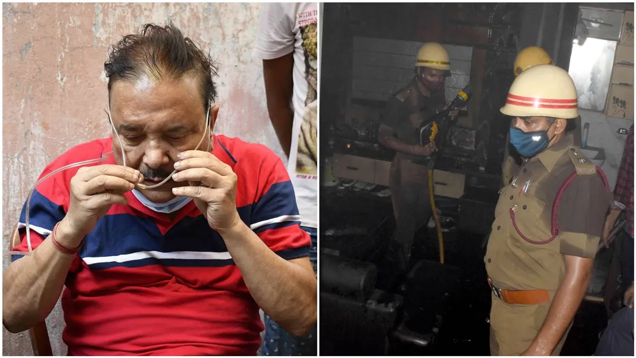 Madan Mitra, TMC, Fire