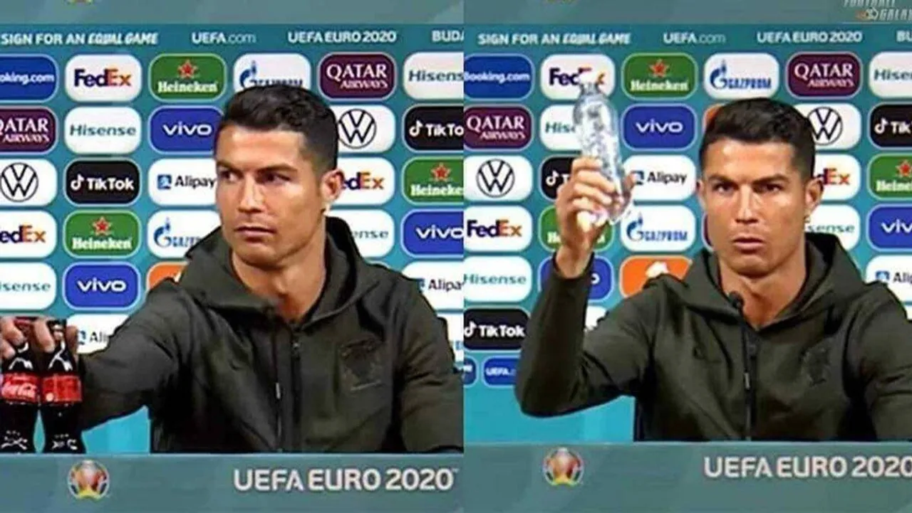 Cristiano Ronaldo, EURO 2020, Coca-Cola