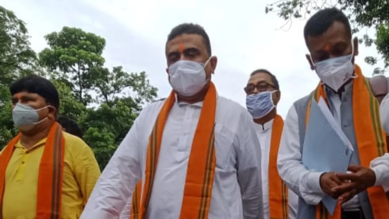 Suvendu Adhikary, Raj Bhawan, Opposition Leader