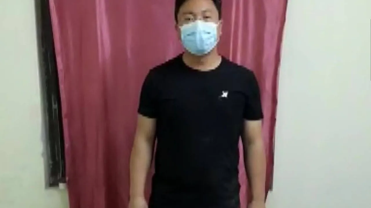 Arrested Chinese man involved in financial fraud