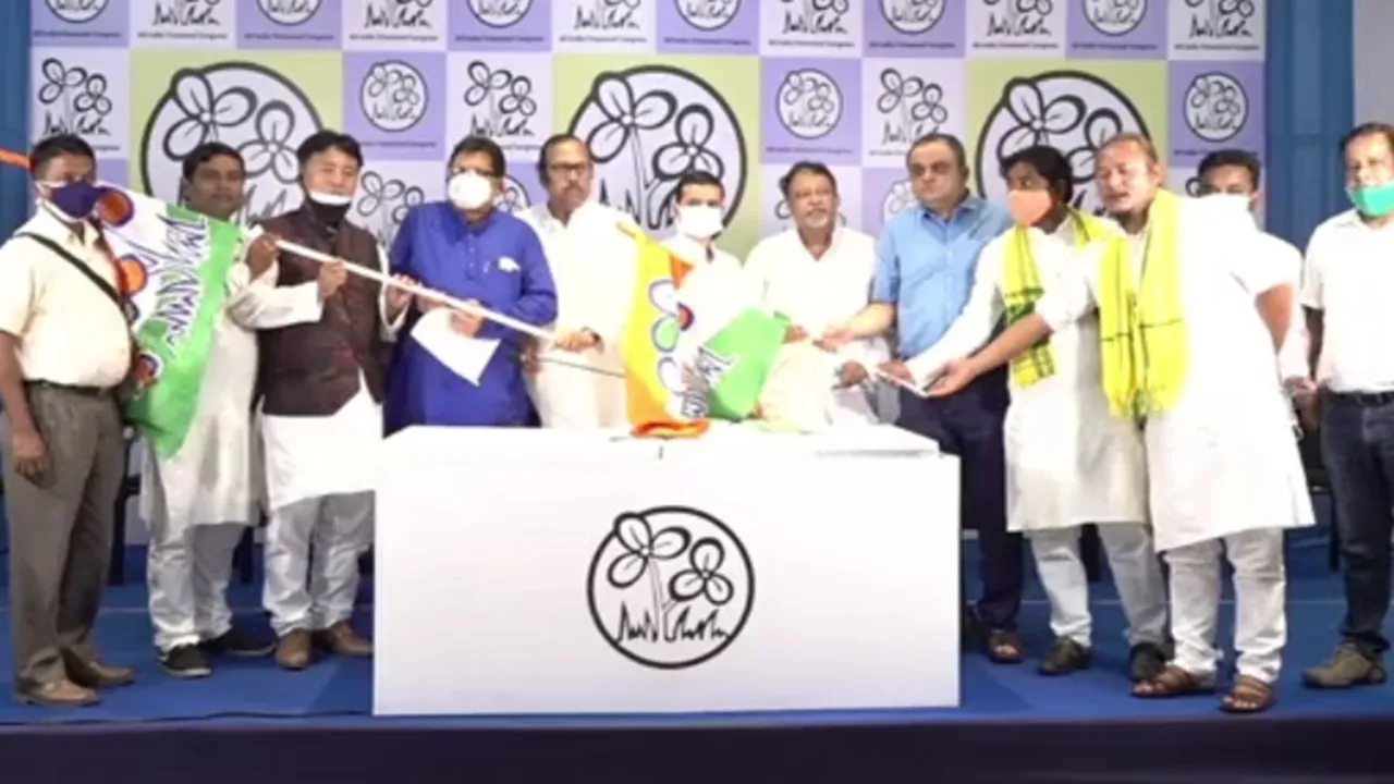 gangaprasad sharma join tmc