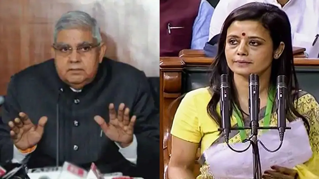 jagdeep dhankhar, mahua moitra, twitter