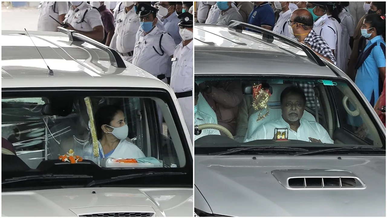 mamata mukul at tmc bhavan