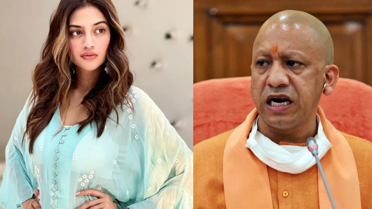 nusrat jahan, yogi adityanath
