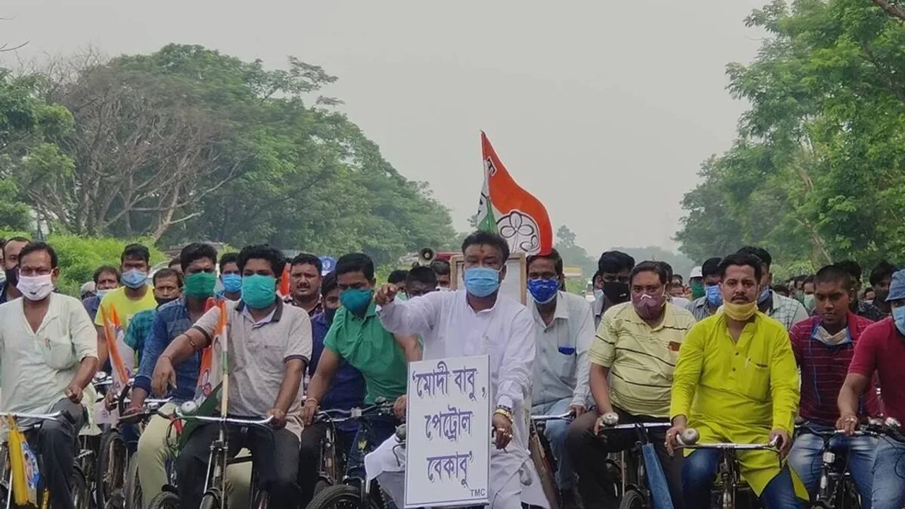 Becharam Manna, Petrol Price in Kolkata, Cycle Rally, Bangla News