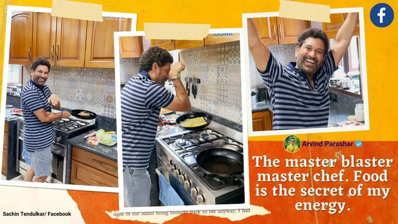Sachin Tendulkar, Cooking Video, Viral Video, Trending, Salt Bae, Facebook, Instagram, Bangla news, benagali news, bangla news today, bengali news today