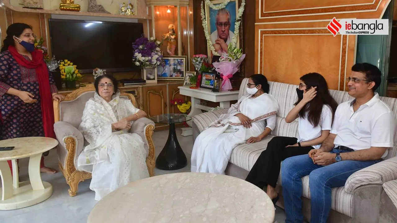 Sourav Ganguly, Mamata Banerjee, Happy Birthday Sourav, Sourav Ganguly Birthday