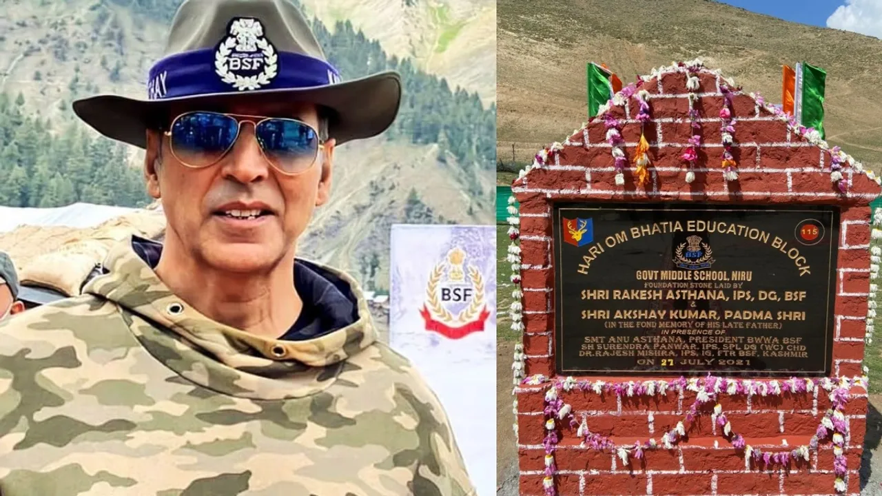 Akshay Kumar, Akshay Kumar in Kashmir, Akshay Kumar with BSF, অক্ষয় কুমার, bengali news today