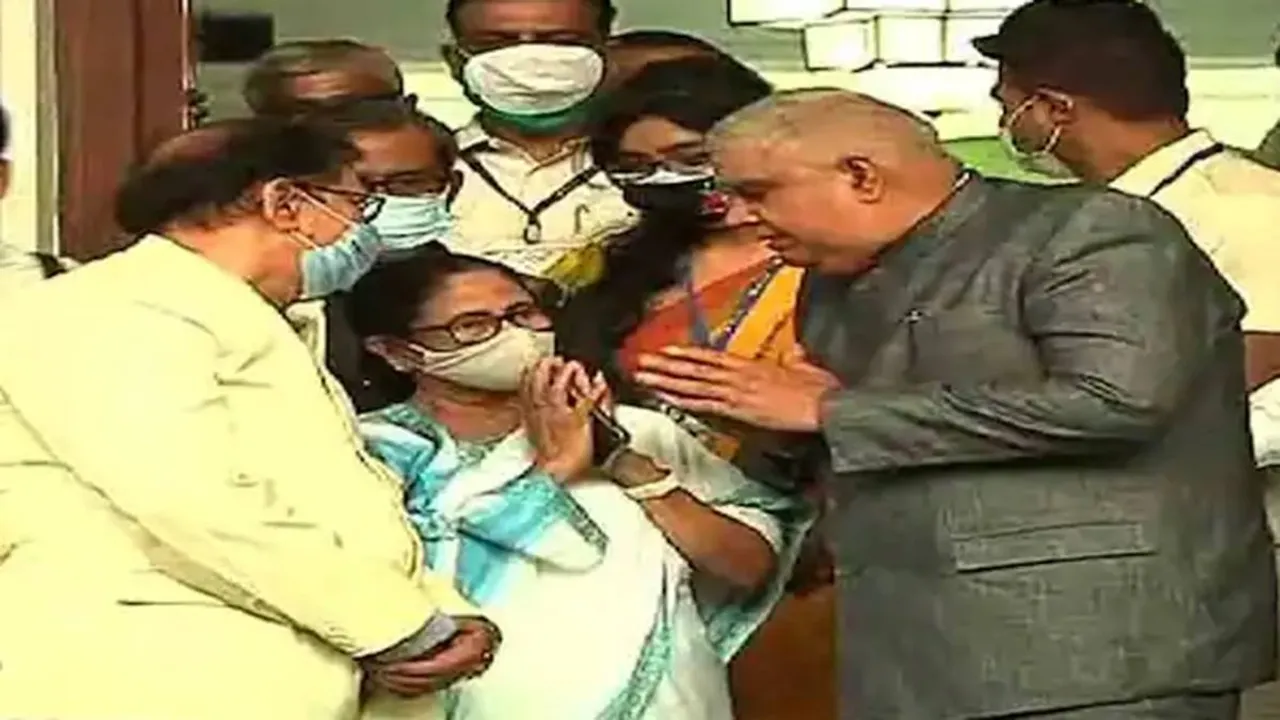 governor jagdeep dhankhar did not complete his speech in west bengal assembly