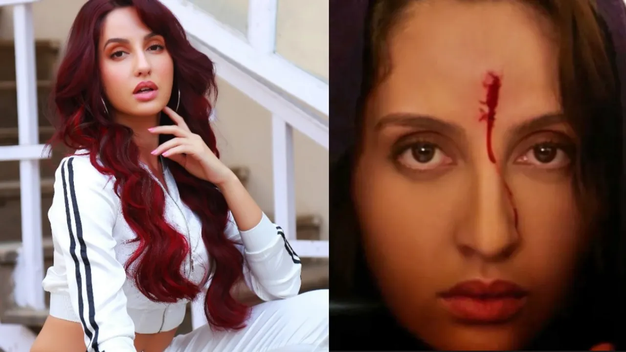 Nora Fatehi, Bhuj: The Pride of India, bollywood, Bhuj: The Pride of India BTS, নোরা ফতেহি