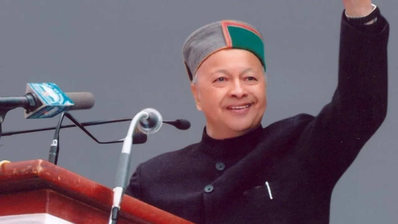 Former Himachal Pradesh CM Virbhadra Singh passes away