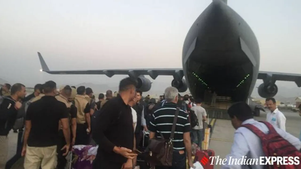 How India, america worked the lines to evacuate their staff
