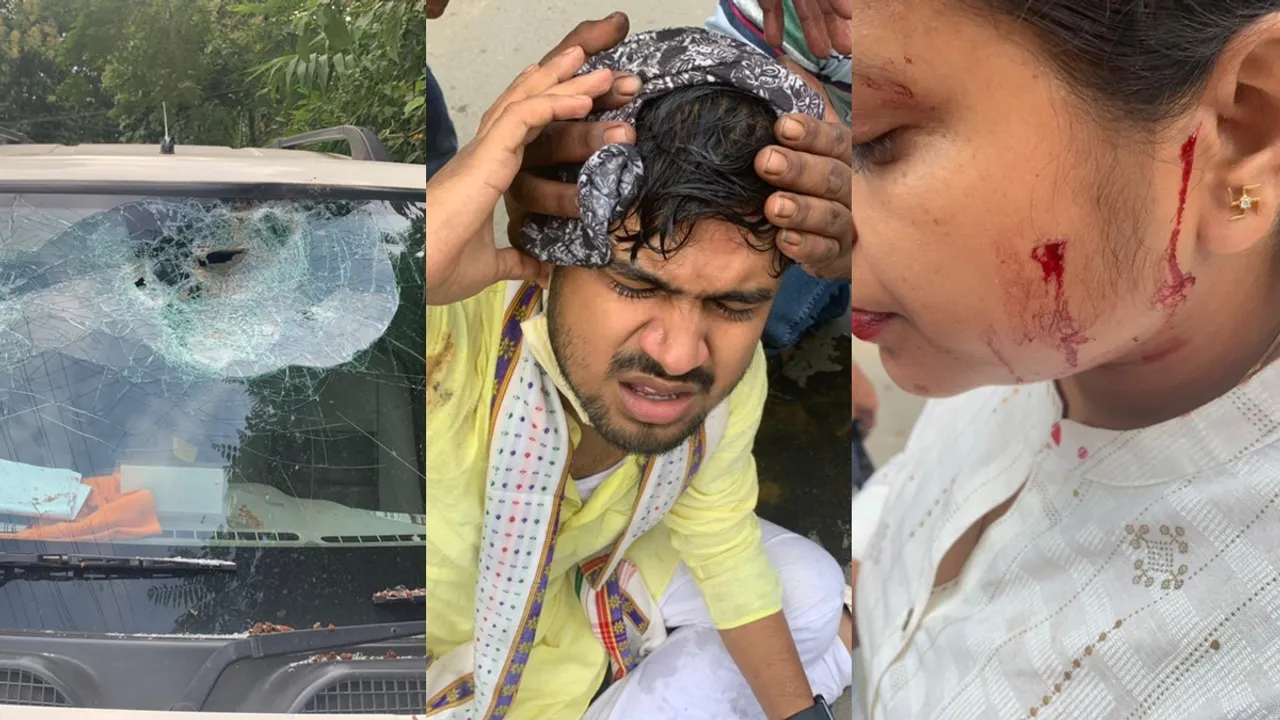 tripura tmc leaders attack accused bjp