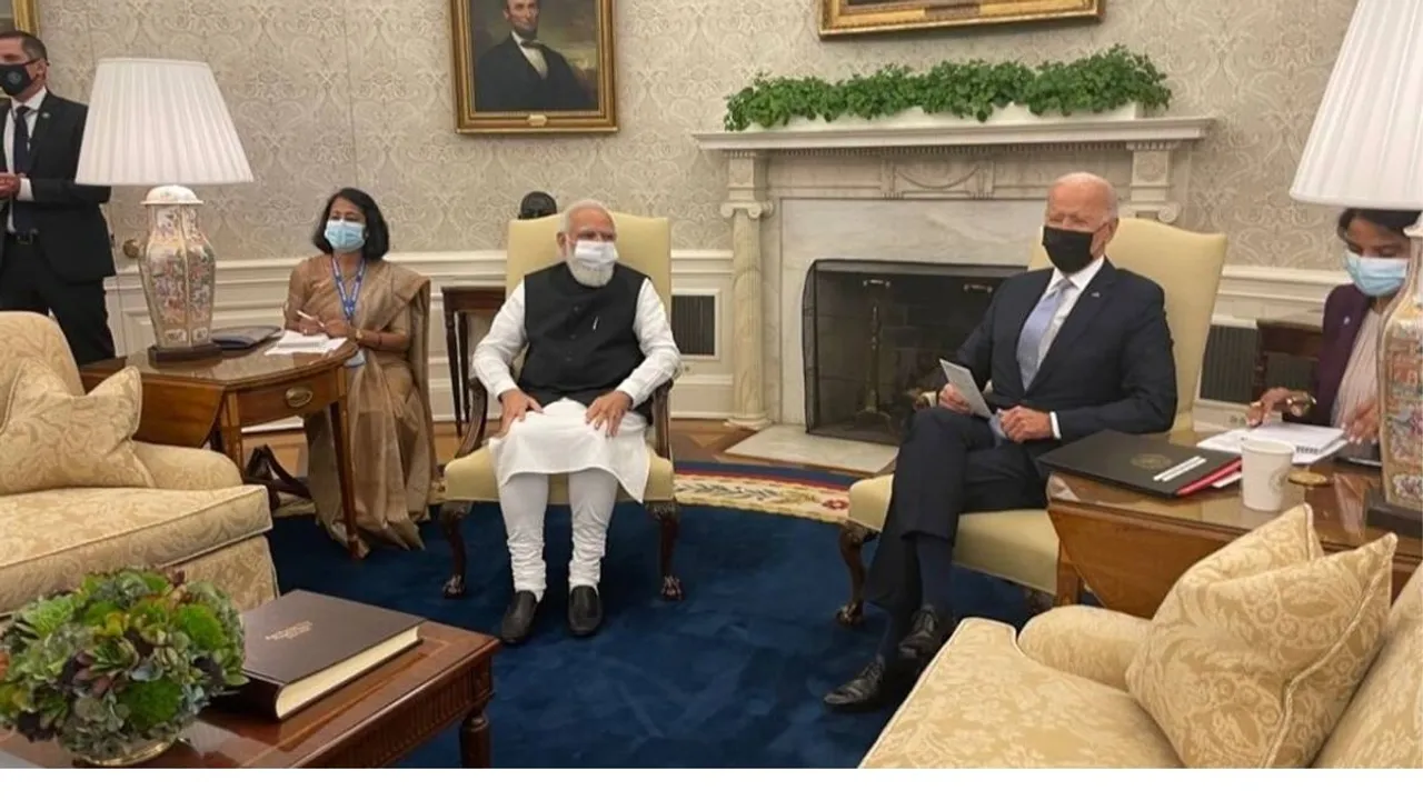 Modi meets Biden