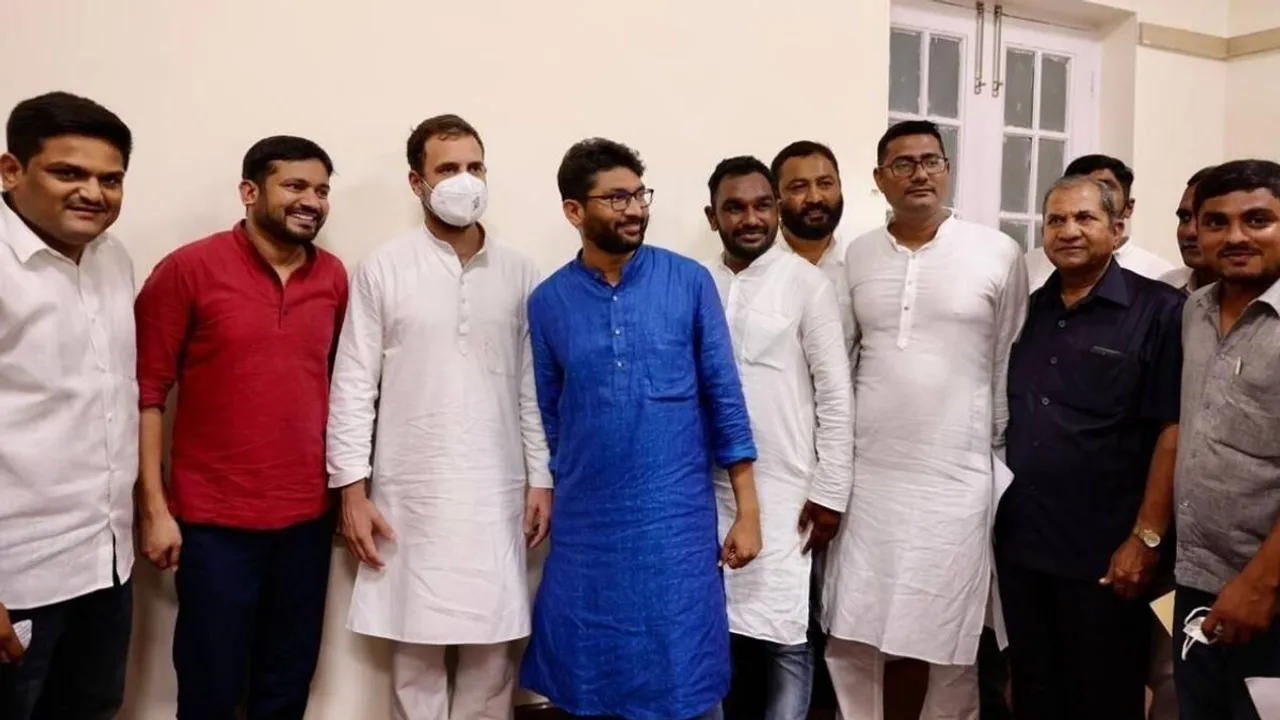 Kanhaiya Kumar, Rahul Gandhi, Congress