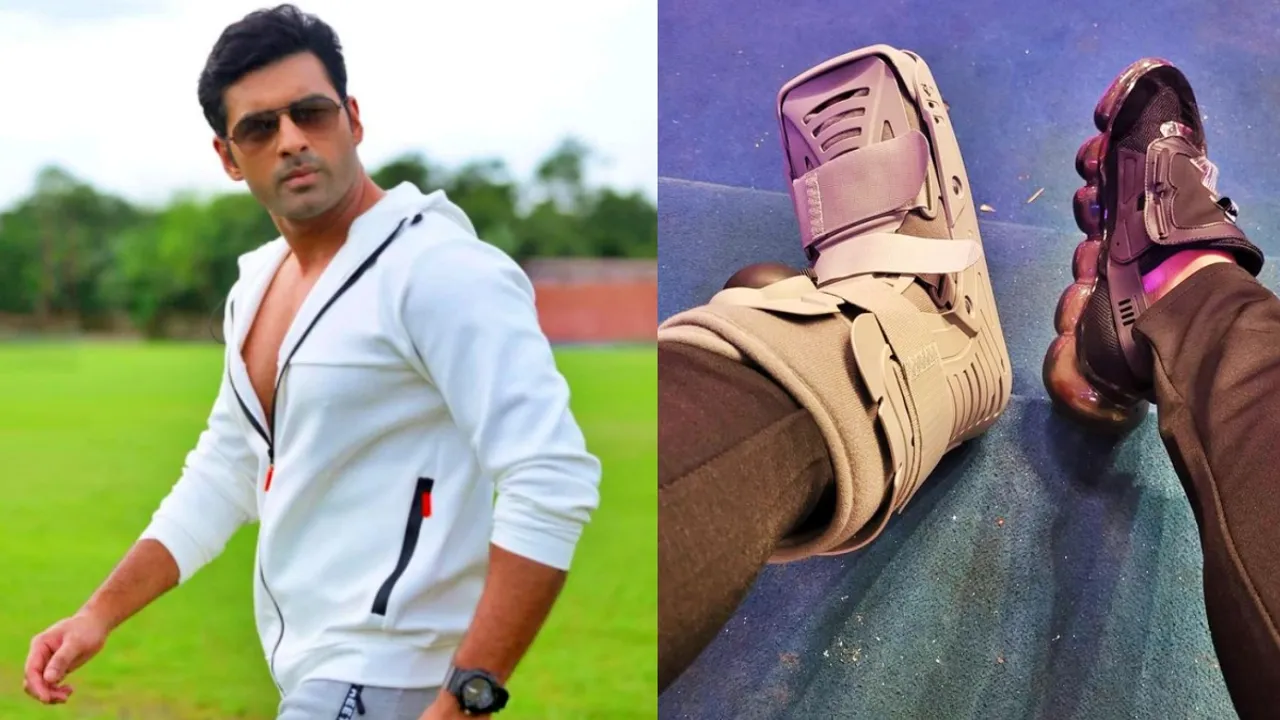 Ankush Hazra, Ankush Hazra shooting, Ankush Hazra fractured ankle, অঙ্কুশ হাজরা, bengali news today