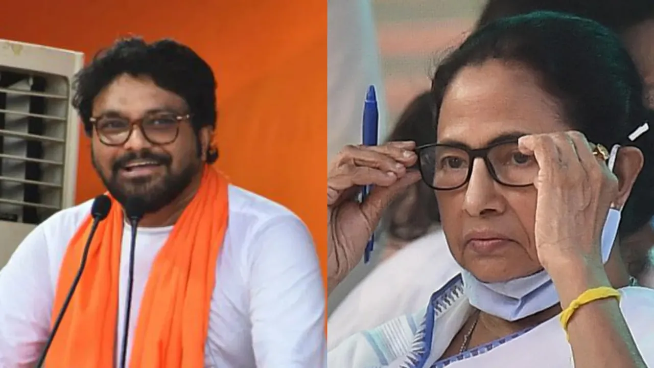 babul supriyo may campaign at bhawanipur for bjp candidate