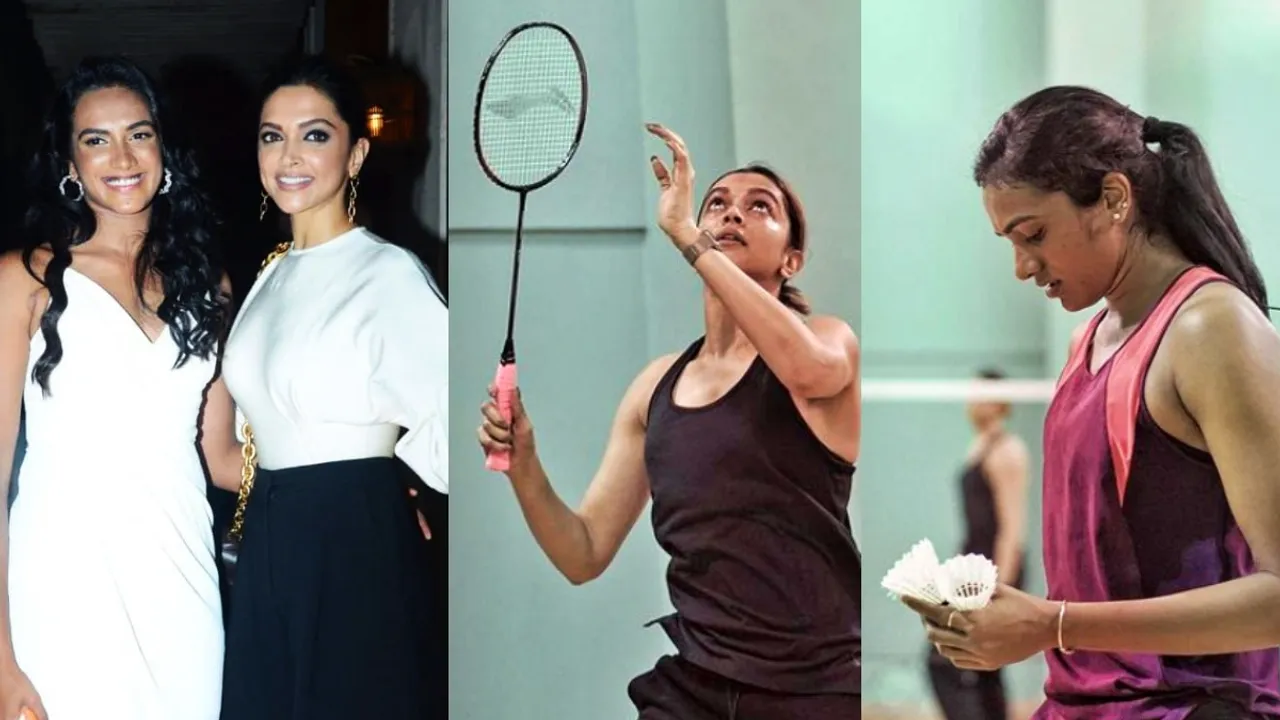 Deepika Padukone, PV Sindhu, Deepika Padukone's badminton session with PV Sindhu, দীপিকা পাড়ুকোন, পিভি সিন্ধু, ব্যাডমিন্টন তারকা পিভি সিন্ধুর বায়োপিক, bengali news today