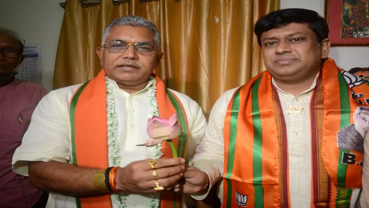Dilip ghosh Sukant majumder in district tour what equation is working inside bangal BJP