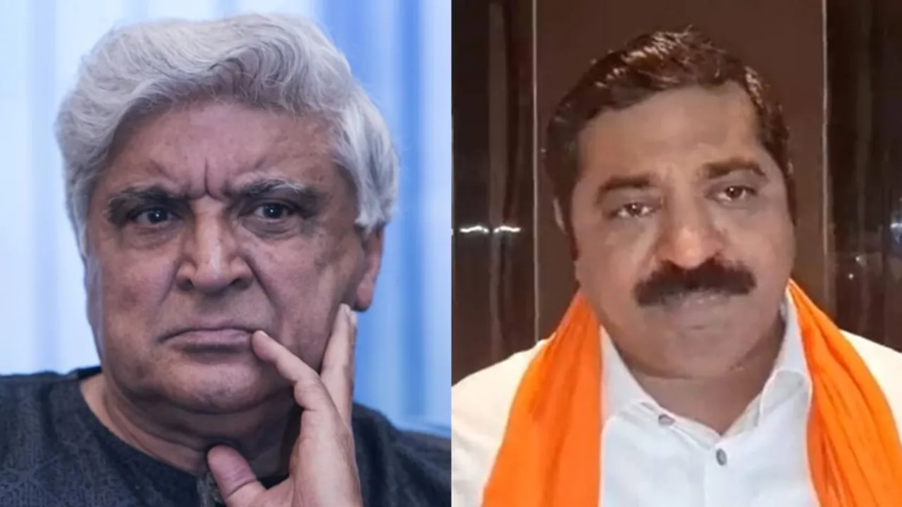 No film of Javed Akhtar will be screened until he apologises with folded hands warned BJP MLA Ram Kadam