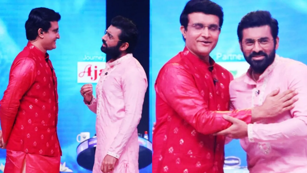 Ankush Hazra, Sourav Ganguly, Ankush in Dadagiri, Dadagiri, অঙ্কুশ, সৌরভ গঙ্গোপাধ্যায়, দাদাগিরি, bengali news today