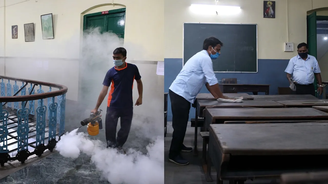 preparation for reopening school college in west bengal