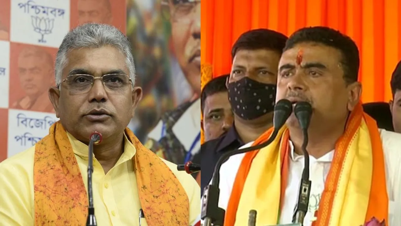 Is Bengal also on the way to Bangladesh? Dilip-Suvendu on braking Durga idols in state