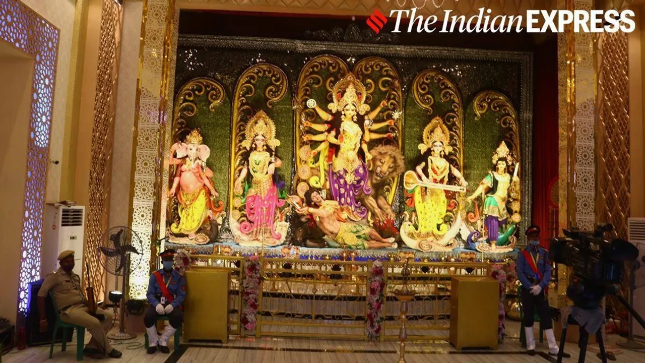 In Kolkatas Alimuddin Street area residents bring back Durga Puja after 15 years
