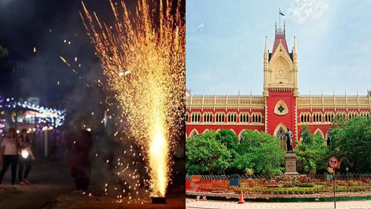 calcutta high court bans use of all fire crackers in diwali chhat new year