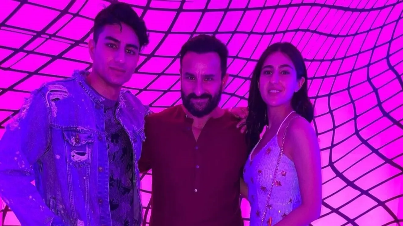Ibrahim Ali Khan, Saif Ali Khan, Sara Ali Khan, Saif Ali Khan kids, সইফ-পুত্র ইব্রাহিম, ইব্রাহিম আলি খান, সারা আলি খান, বলিউডের স্টার-কিড, bengali news today
