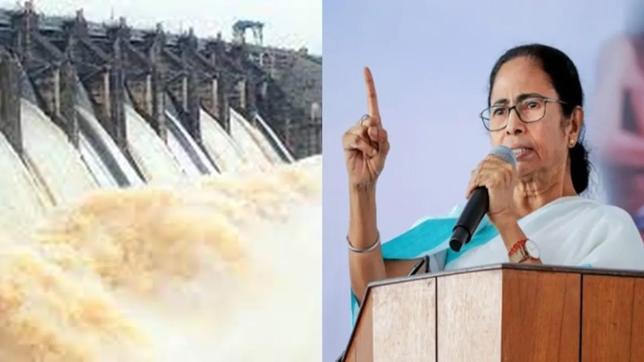 Mamata blamed DVC for the flood situation in Bengal