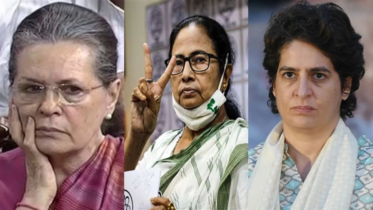 Tmc on 40 percent seat reserved for woman in uttarpradesh assambly poll by congress