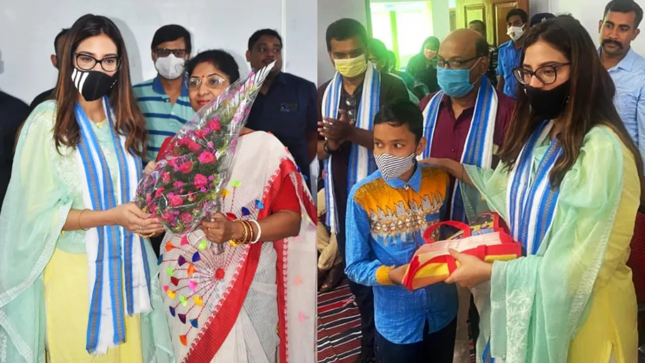 MP Actress Nusrat Jahan visits Basirhat, Nusrat Jahan, নুসরত জাহান, বসিরহাট, bengali news today