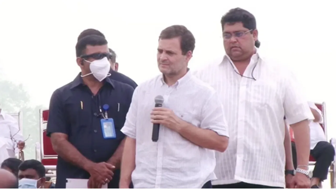 ‘Don’t want Goa to become coal hub, must protect environment at all costs, says Cong Leader Rahul Gandhi