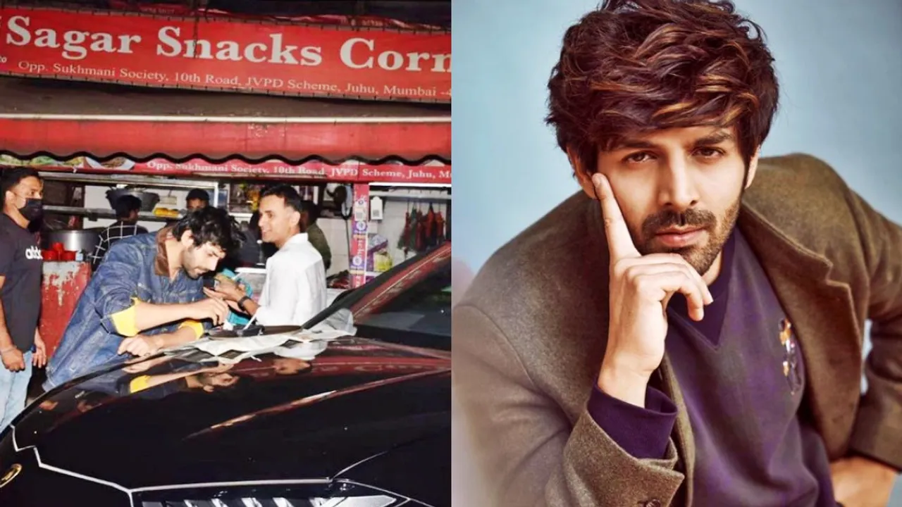 Kartik Aaryan eats chinese food, Kartik Aaryan, Bollywood, কার্তিক আরিয়ান, চাইনিজ খাবার খেলেন কার্তিক, bengali news today