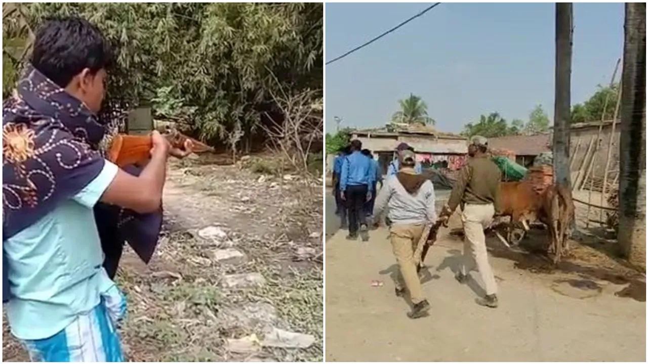 Trinamool leader firing at Harishchandrapur in Malda, police arrested the accused